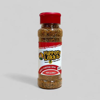 Hot & Spicy Multi - Purpose Spice - Flippen Lekka Holdings (Pty) Ltd