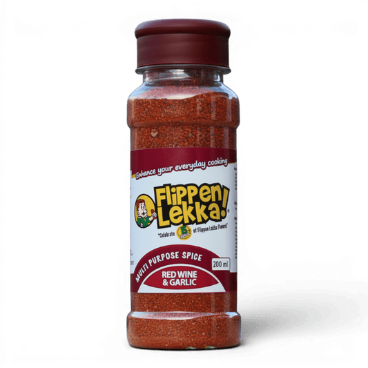 Red Wine & Garlic Sprinkle - Flippen Lekka Holdings (Pty) Ltd