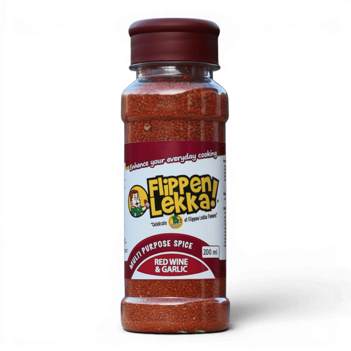 Red Wine & Garlic Sprinkle - Flippen Lekka Holdings (Pty) Ltd