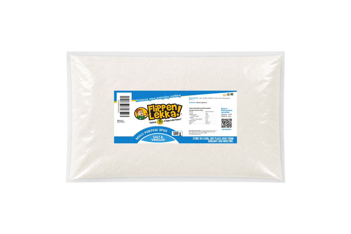 Salt & Vinegar Seasoning - Flippen Lekka Holdings (Pty) Ltd