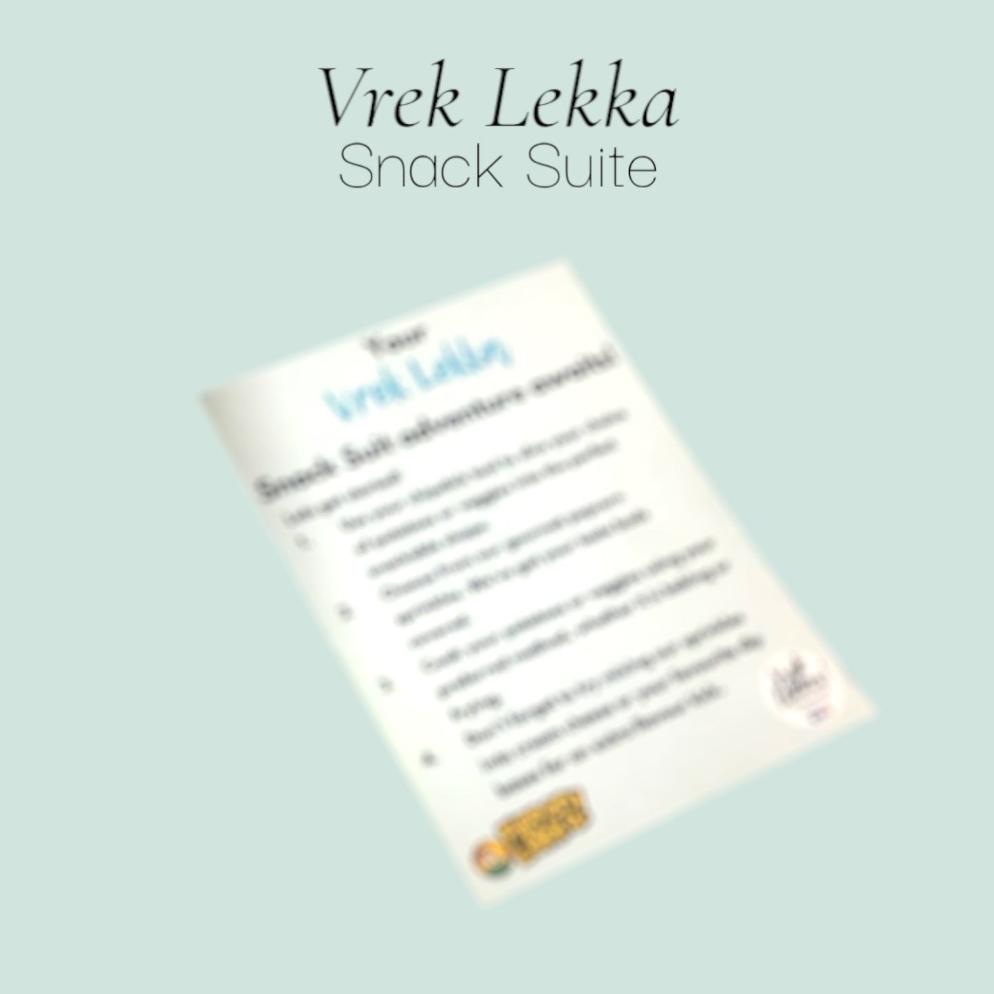 Vrek Lekka Snack Suite - Flippen Lekka - Official Merch Store